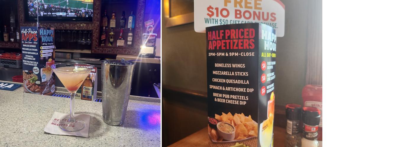 Applebee's Grill + Bar Menu