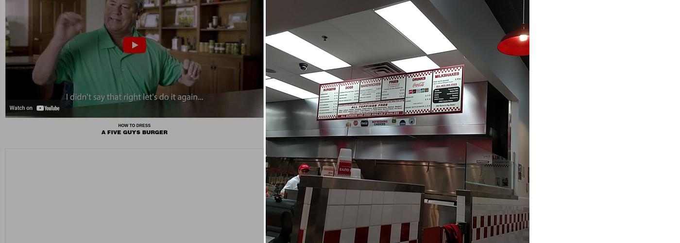 Five Guys Menu