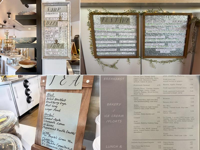 Arise Nicolette Coffee Company Menu