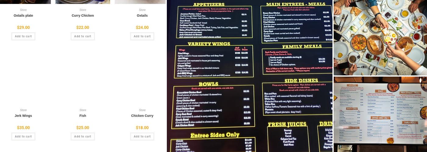 Ms. Martha's Caribbean Kitchen Menu