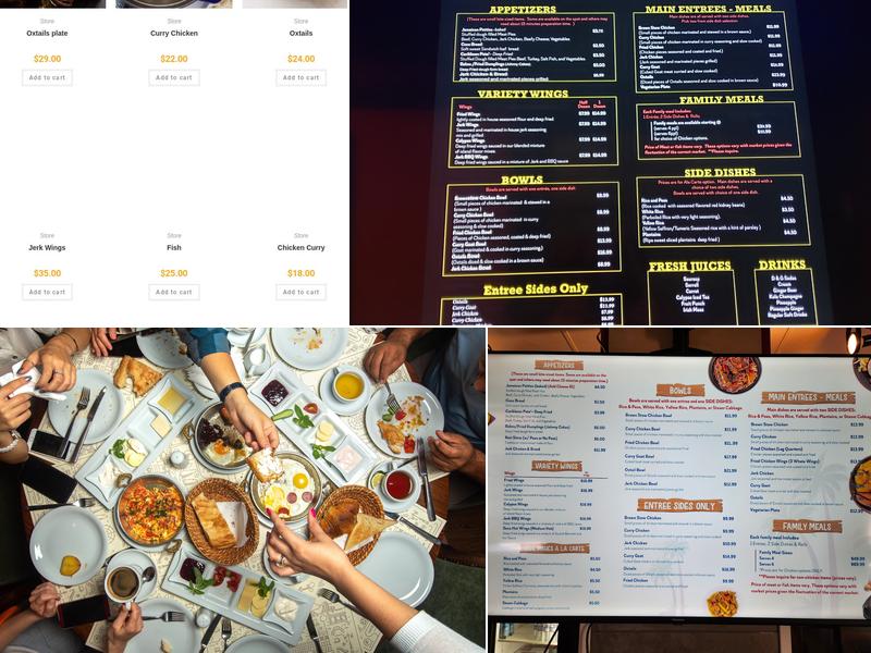 Ms. Martha's Caribbean Kitchen Menu