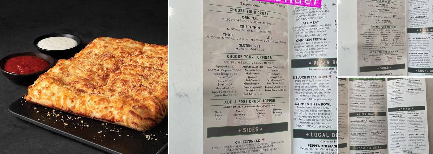 Marco's Pizza Menu