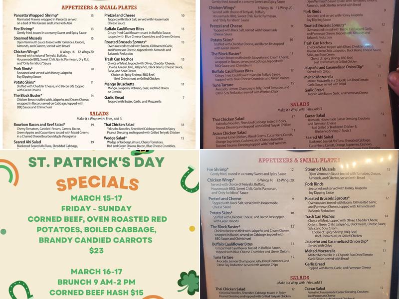 Old Southwest Social House Menu