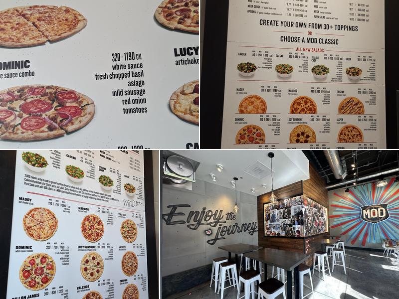 MOD Pizza Menu