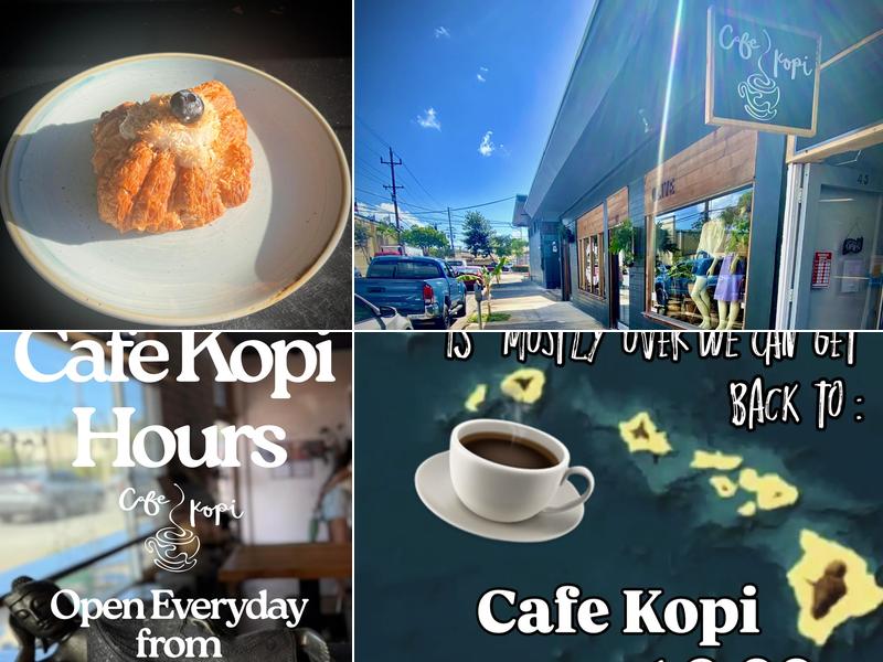 Cafe Kopi 45 Kihapai St, Kailua