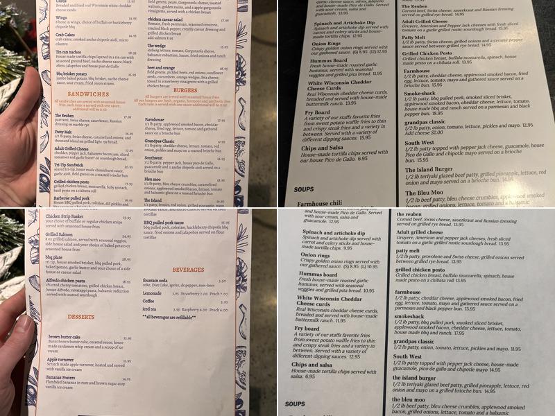 Gathered Menu
