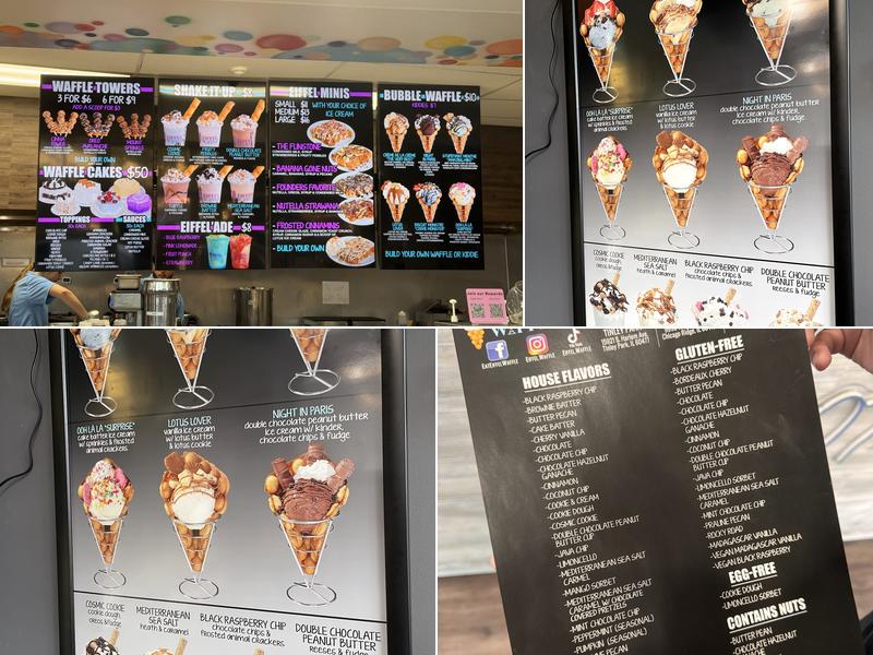 EIFFEL WAFFLE- Downers Grove Menu