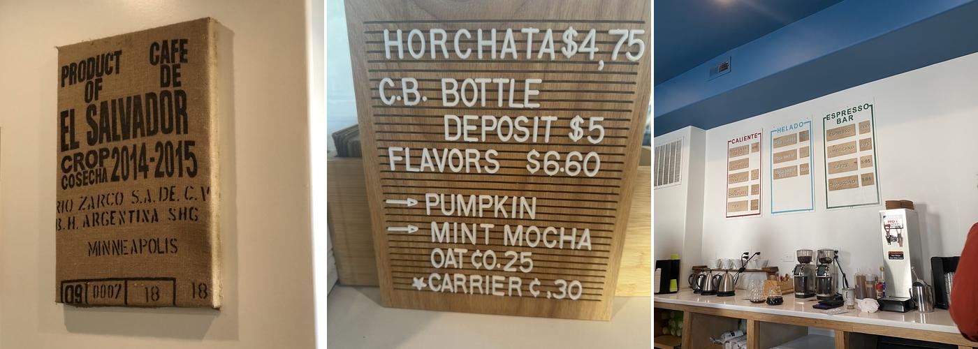 Café Los Sueños Menu