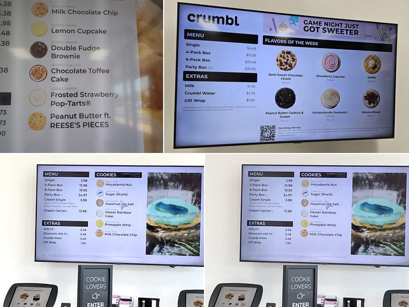 Crumbl Menu