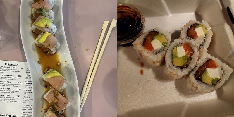 Sushi & Joy Menu