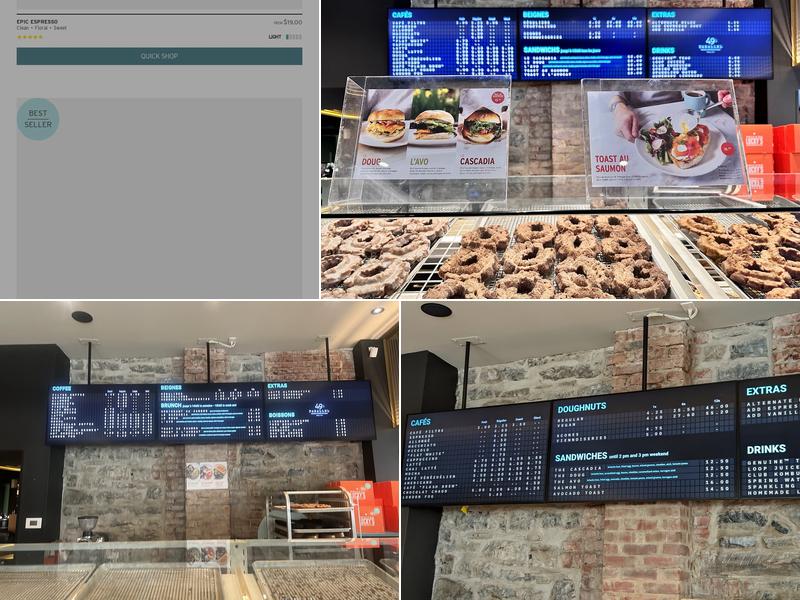 49th Parallel Cafe Menu