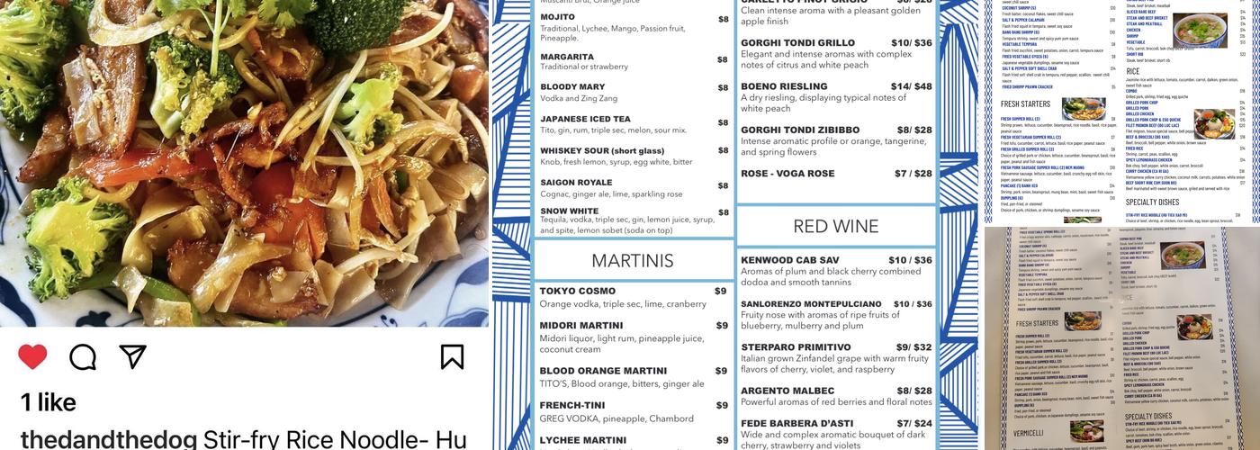 Midtown Pho Menu