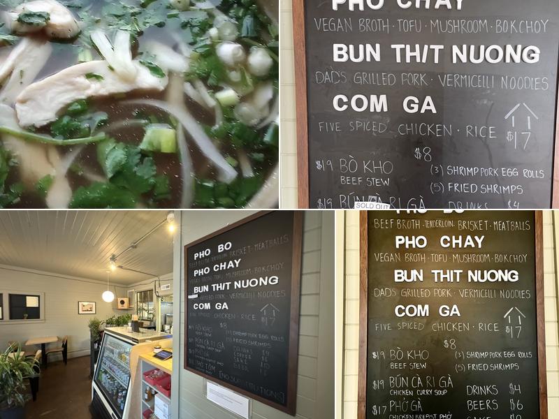 thơm® Portland Menu