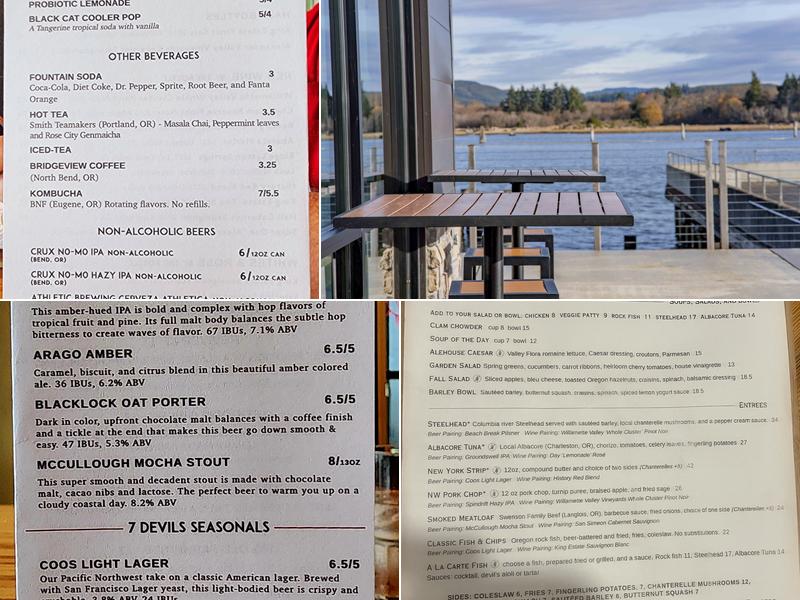 7 Devils Waterfront Alehouse Menu