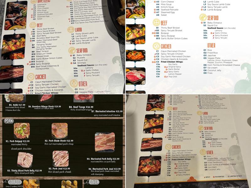 Kure Menu