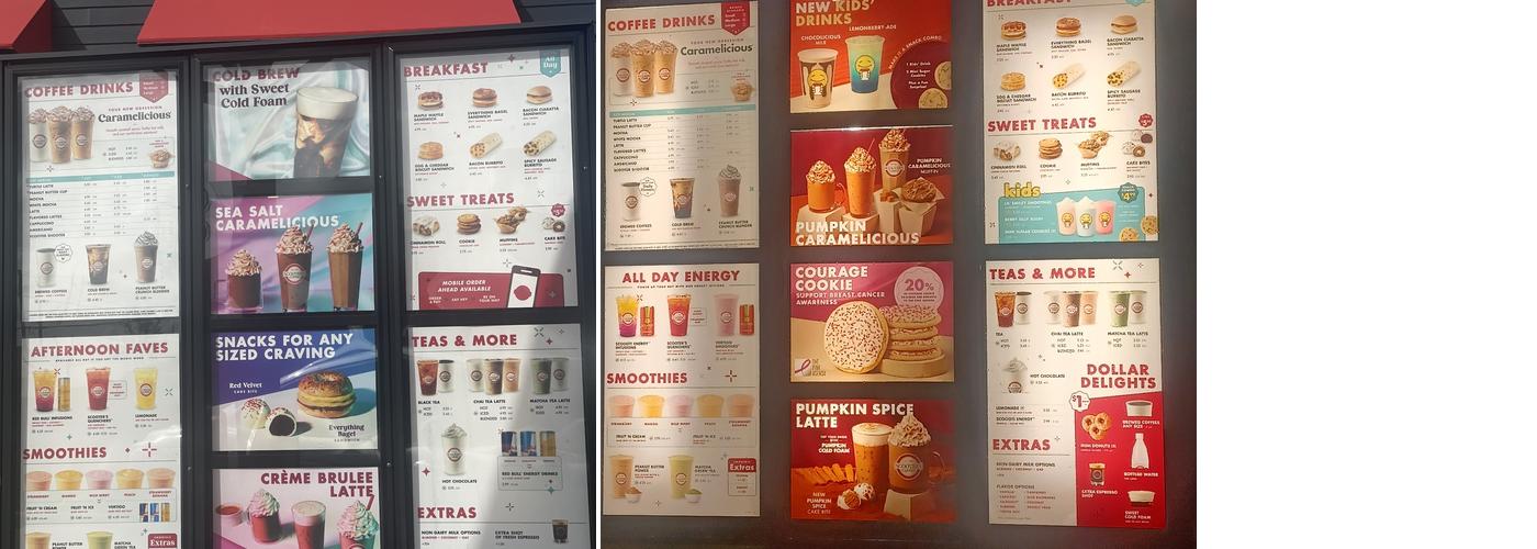 Scooter's Coffee Menu