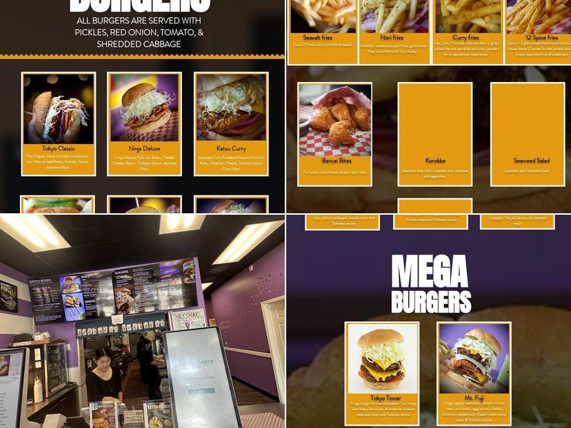 Katsu Burger Menu