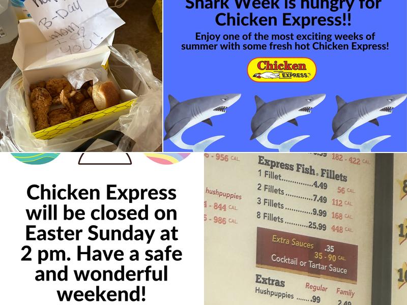 Chicken Express Menu