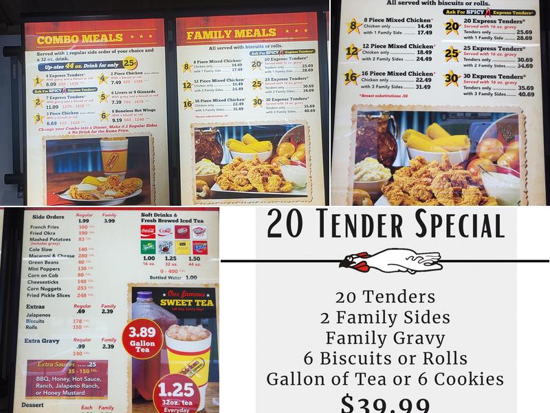 Chicken Express Menu