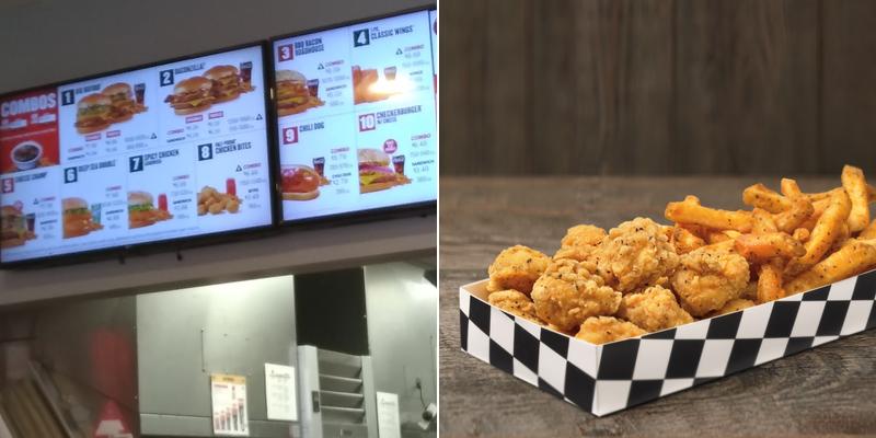 Checkers Menu