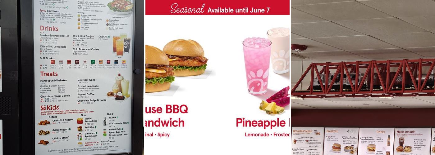 Chick-fil-A Menu