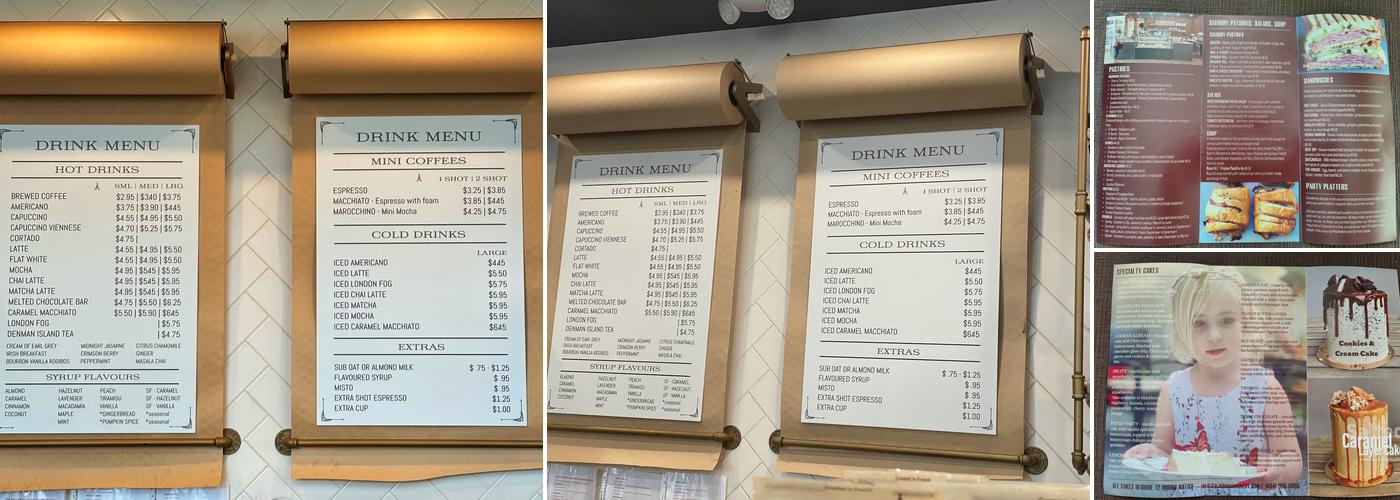 BjornBar Bakery - Burquitlam Menu