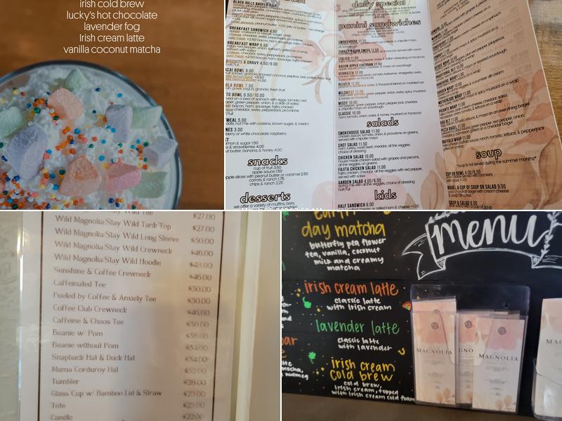 Wild Magnolia Menu