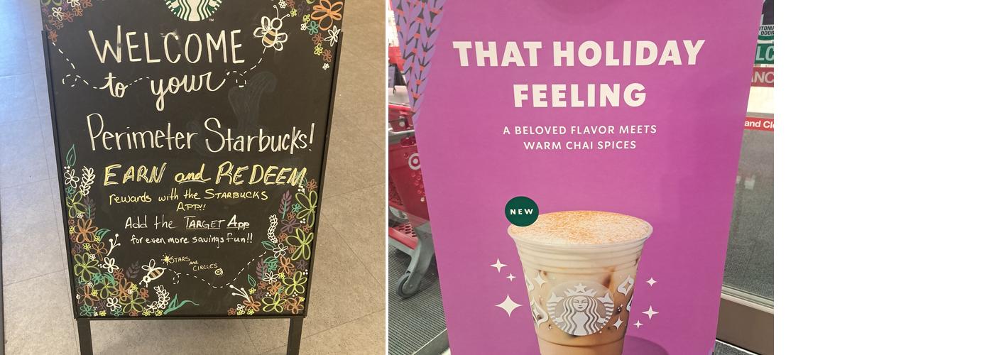 Starbucks Menu