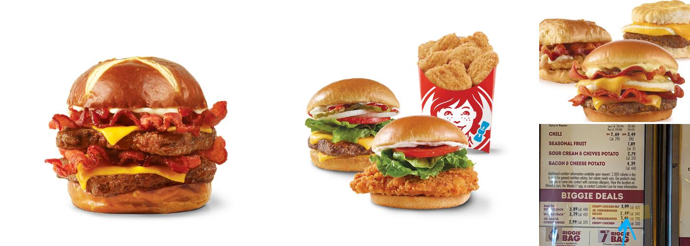 Wendy's Menu