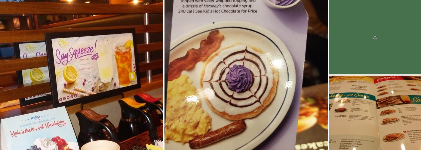IHOP Menu