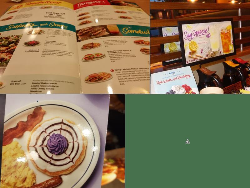 IHOP Menu