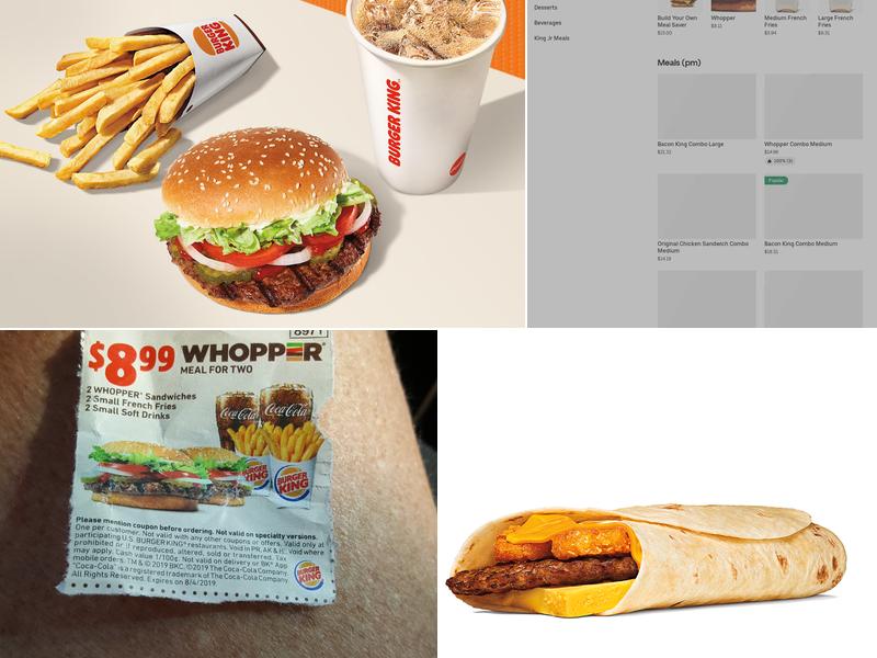 Burger King Menu