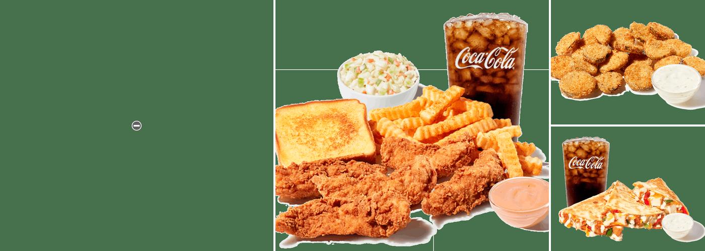Zaxbys Chicken Fingers & Buffalo Wings Menu