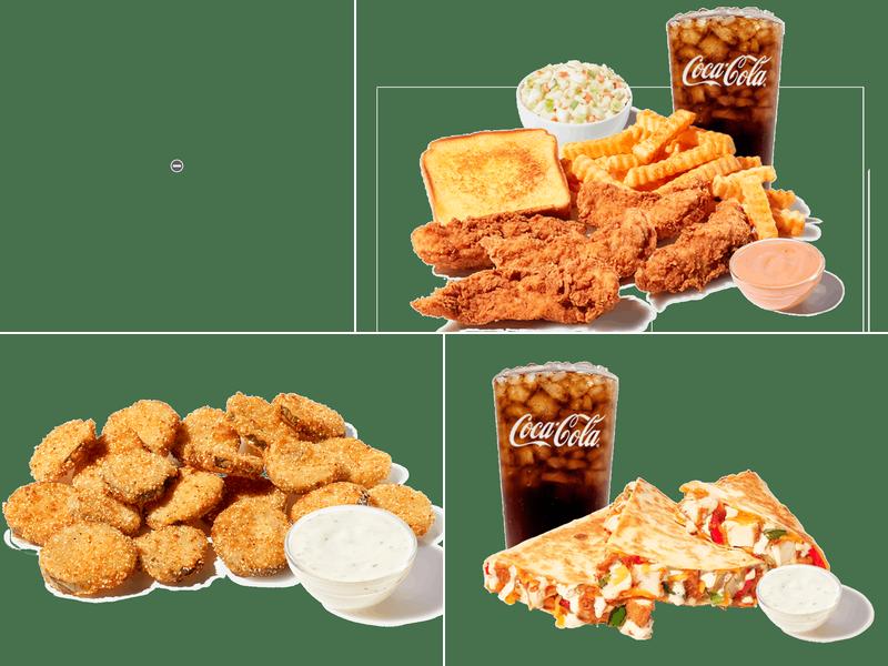 Zaxbys Chicken Fingers & Buffalo Wings Menu