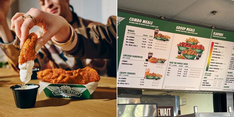 Wingstop Menu
