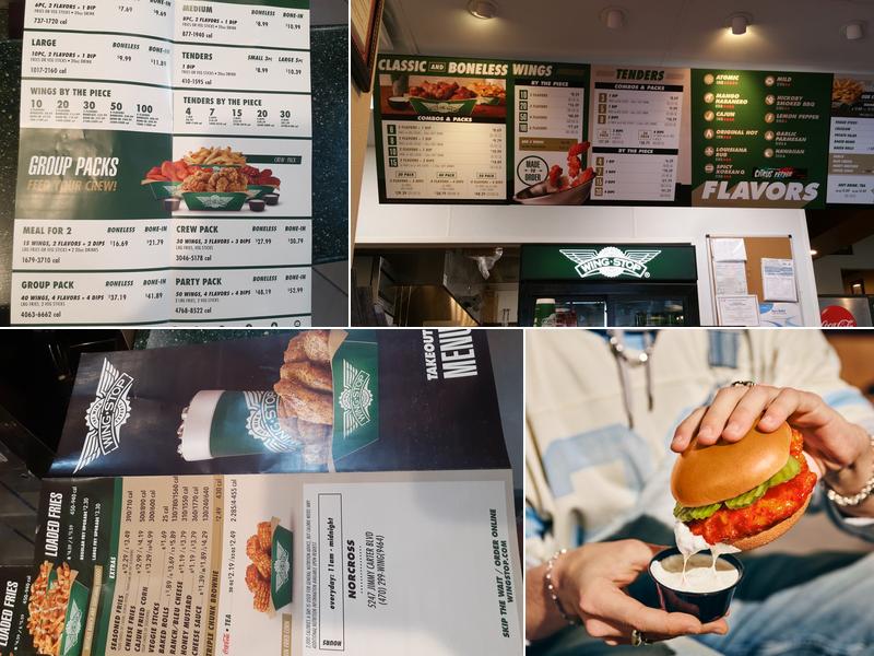Wingstop Menu
