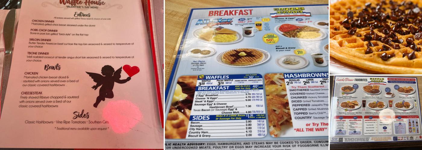 Waffle House Menu