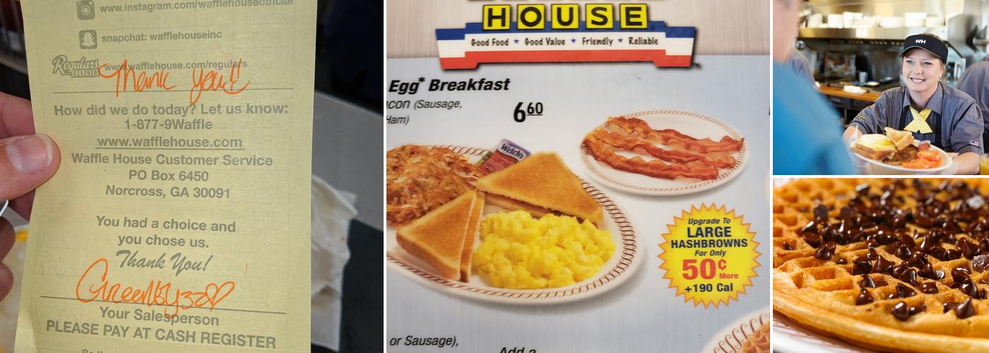 Waffle House Menu
