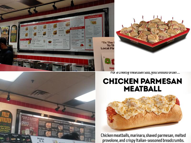 Firehouse Subs Tucker Menu