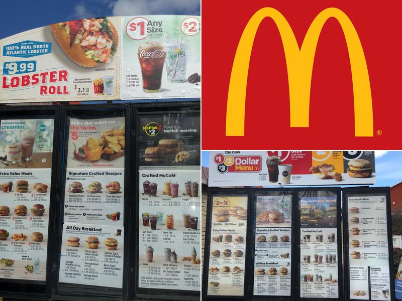 McDonald's Menu