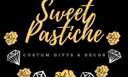 Sweet Pastiche T-Shirt, Logo & Interior Designer