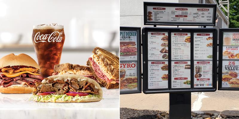 Arby's Menu