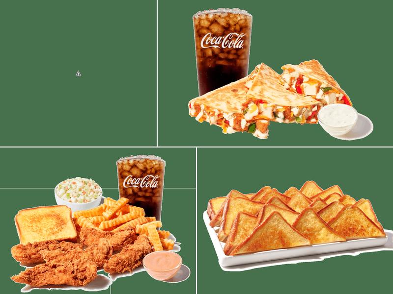 Zaxbys Chicken Fingers & Buffalo Wings Menu