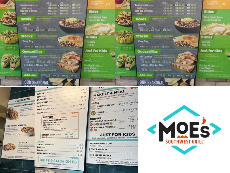 Moe's Southwest Grill Menu