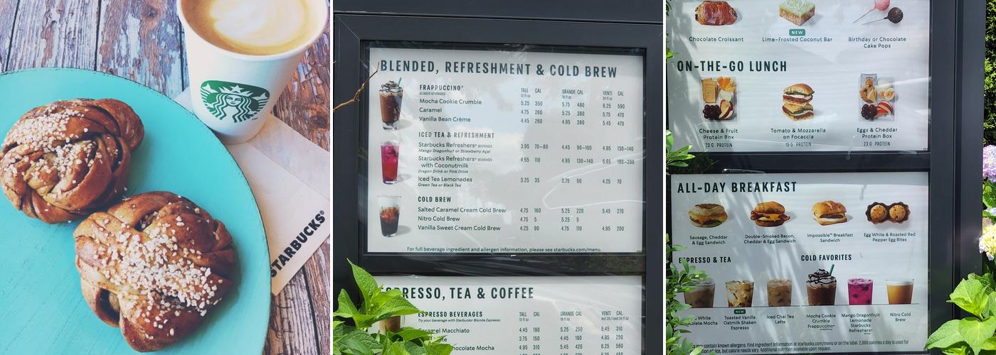 Starbucks Menu