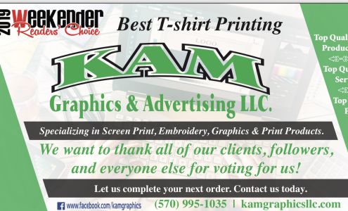 Kam Graphics & Advertising LLC.