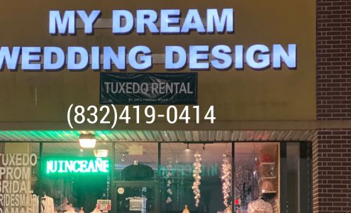 MY DREAM WEDDING DESIGN BY APPOINTMENT ONLY