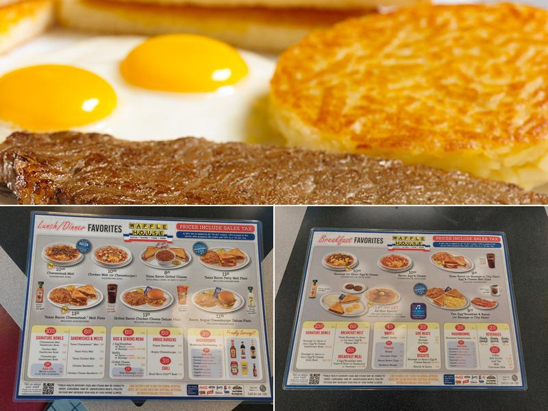Waffle House Menu