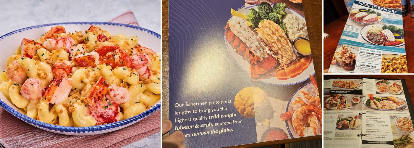 Red Lobster Menu