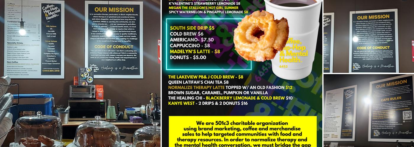 Normalize Therapy Cafe Menu